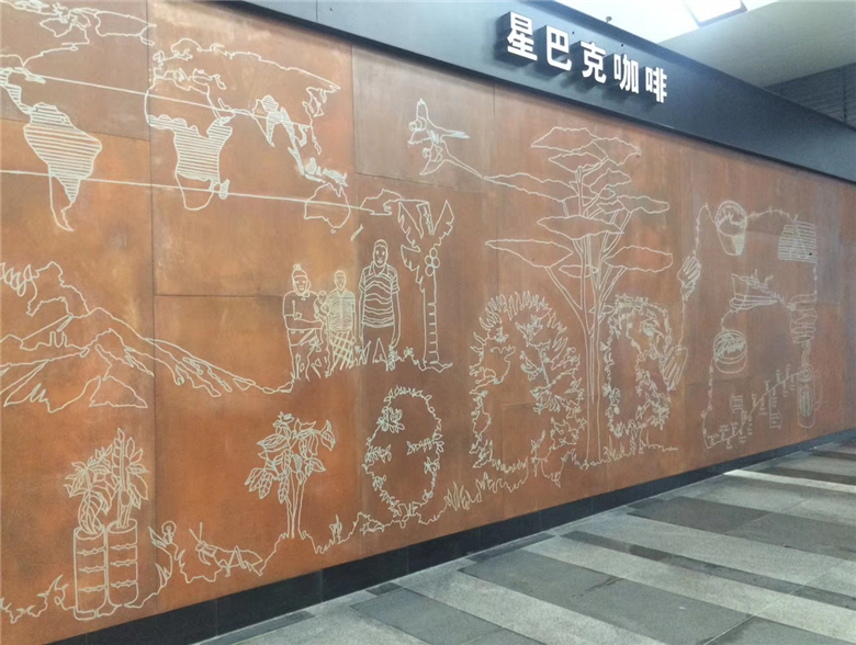 武陵耐候钢幕墙